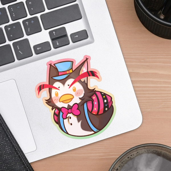 Pan Husk Duck Sticker