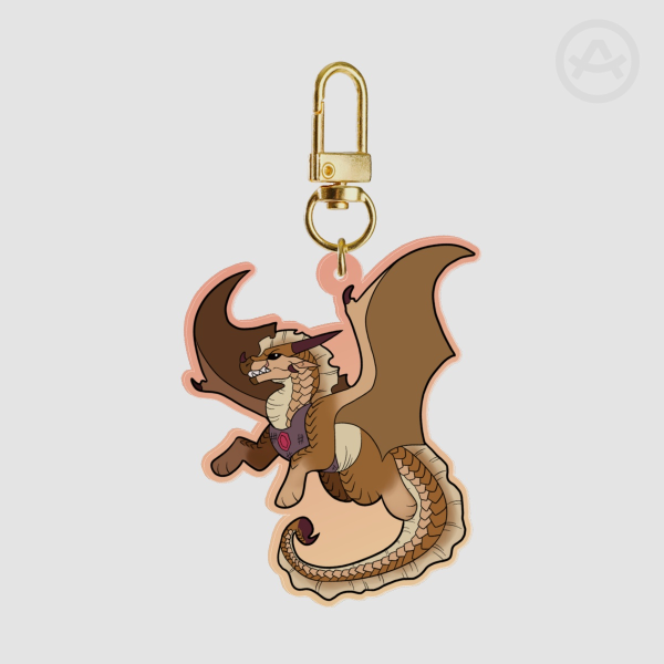 Burn Keychain