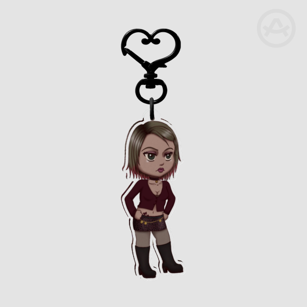 Maria Acrylic Keychain