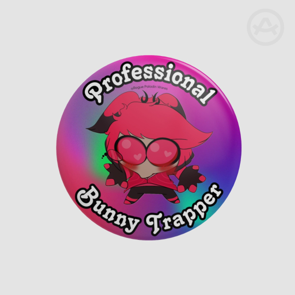 Alastor Bunny Trapper Pin