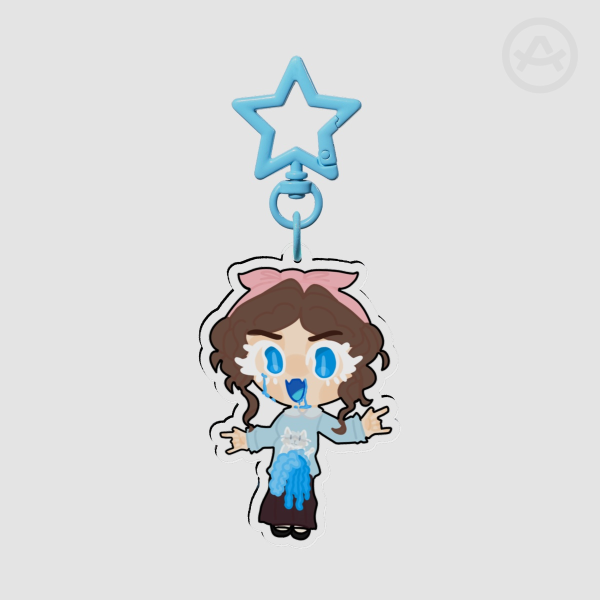 infected!charlotte sweetly keychain !