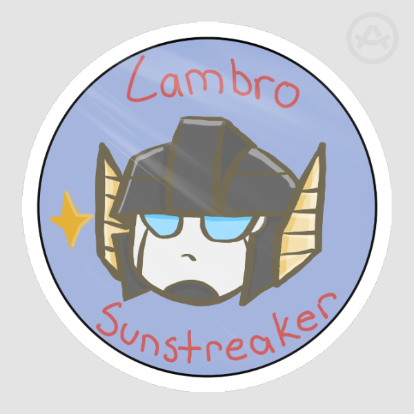 Sunstreaker Sticker