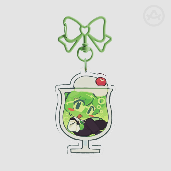 c!Slimecicle desserts keychain