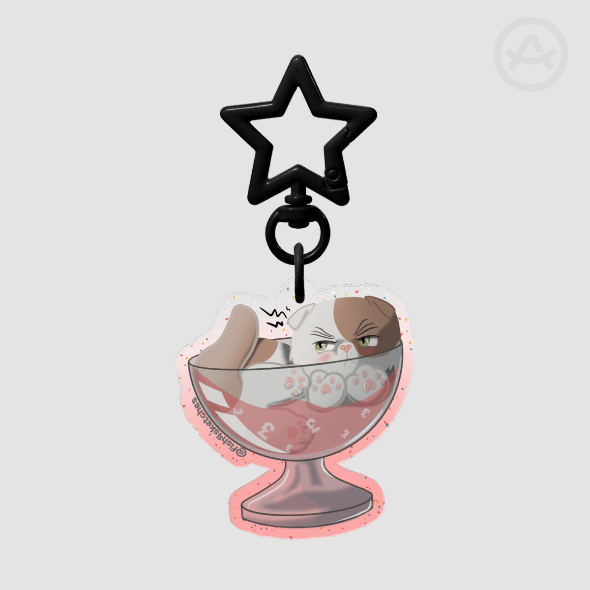 Hetalia, Neko England cup, Keychain