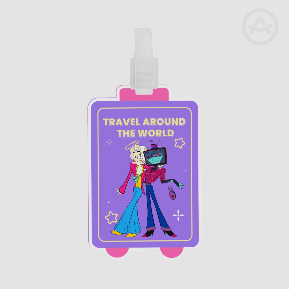 Televangelist Luggage Tag Pride2026