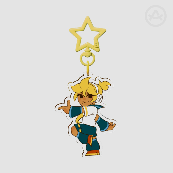 Aroace Kagamine Len Keychain