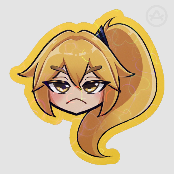 VOCALOID | Neru [DIE CUT HOLO HEART STICKER]