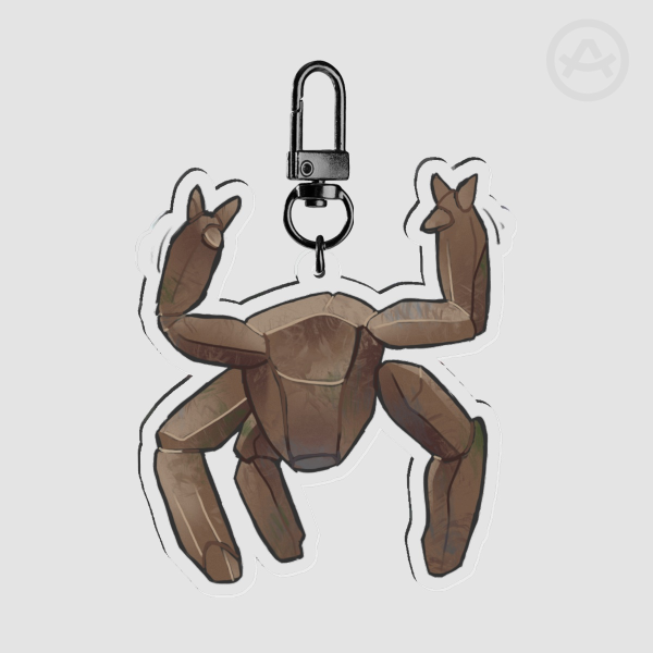 Rocky keychain
