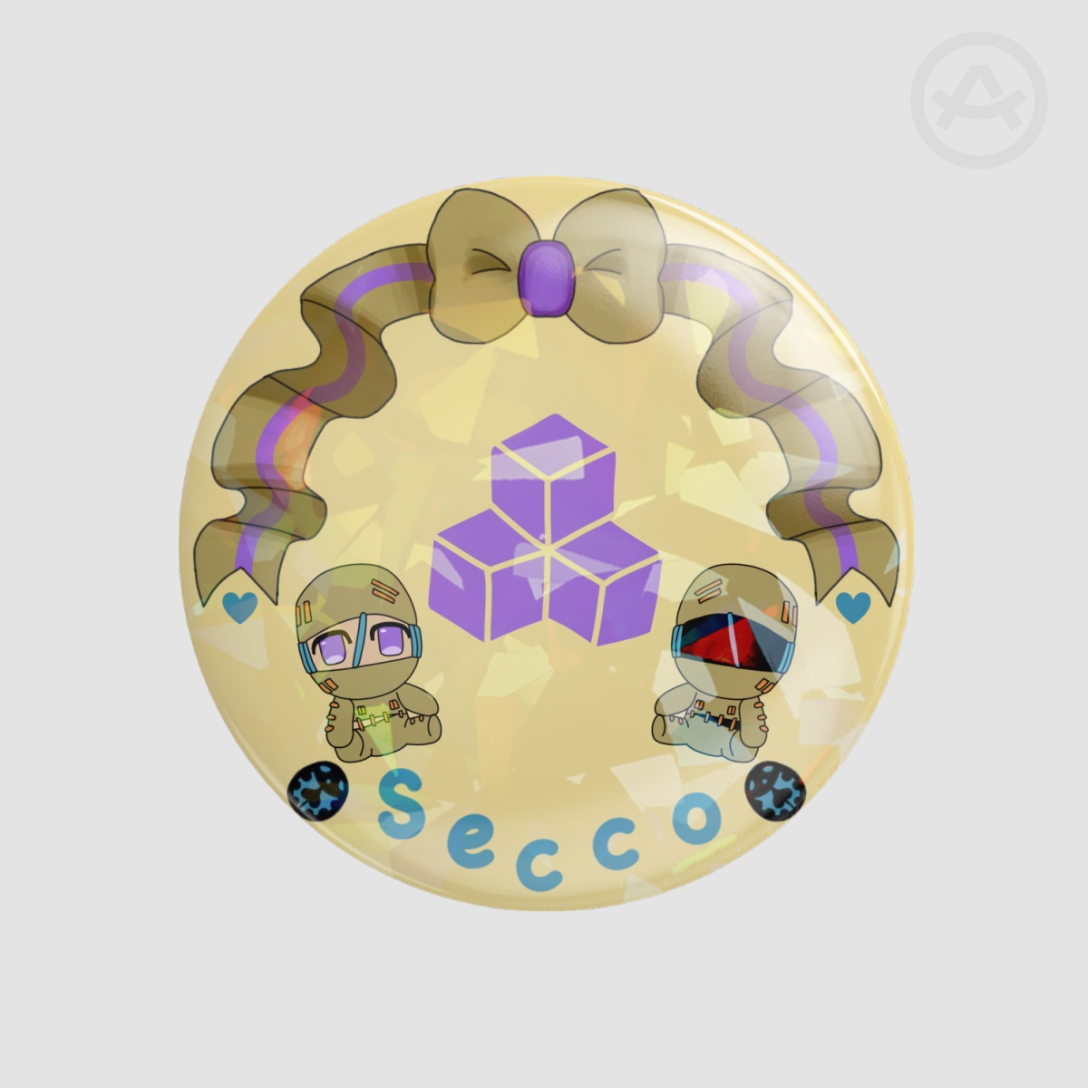 GW Secco Badge (58MM)