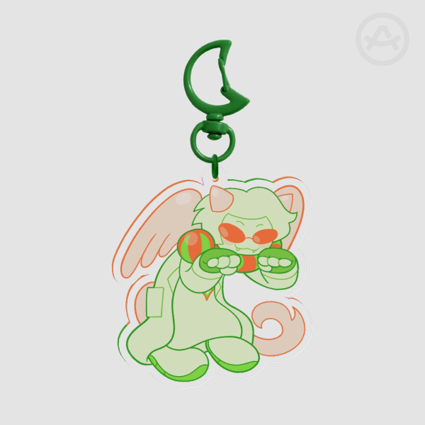 Davepetasprite Acrylic Keychain