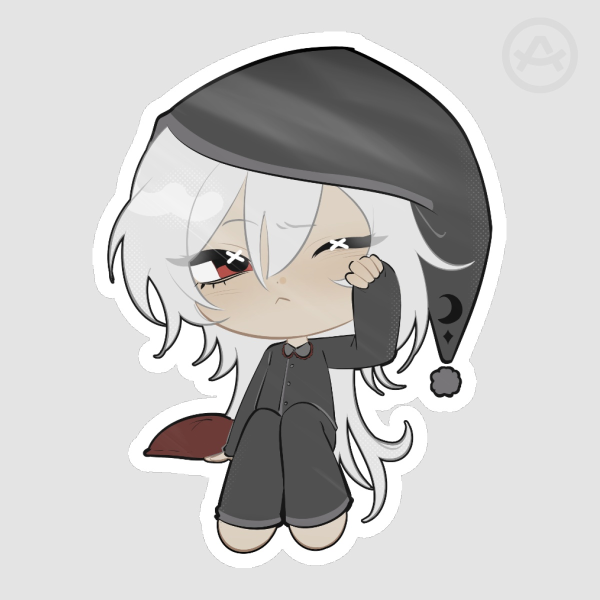 Sleepy - Casper - Sticker