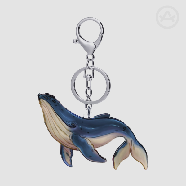 Whale | Acrylic Keychain