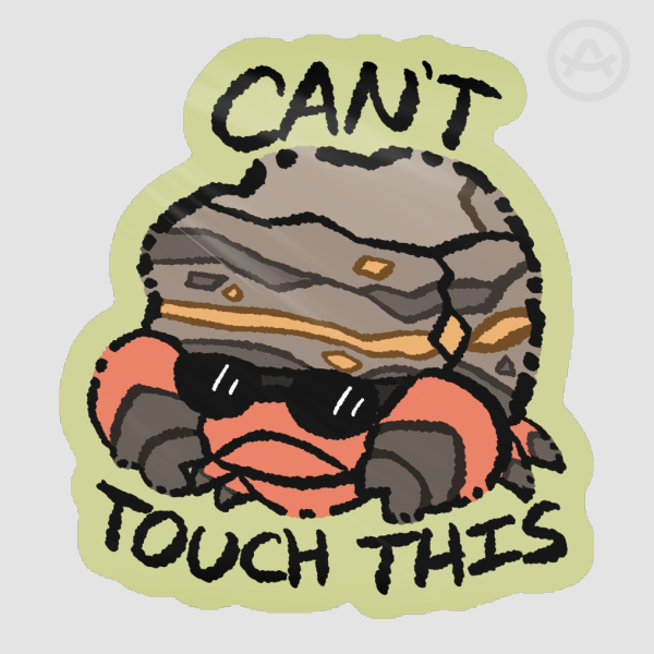 CAN'T TOUCH THIS Sticker