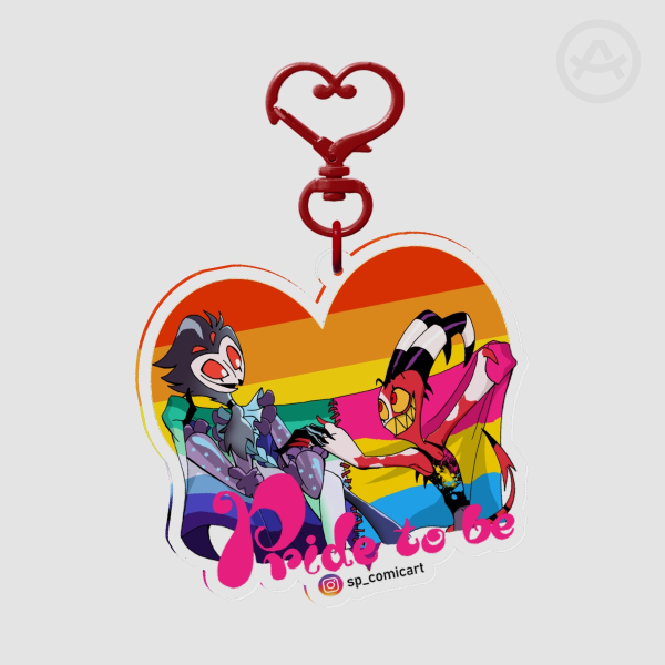 "Pride to be" Acrylic Keychains