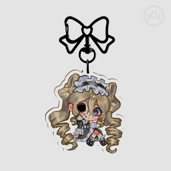 Celena Clear Keychain