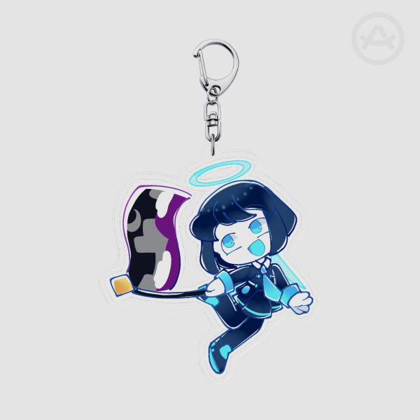 Gala Ace Pride Acrylic Keychain