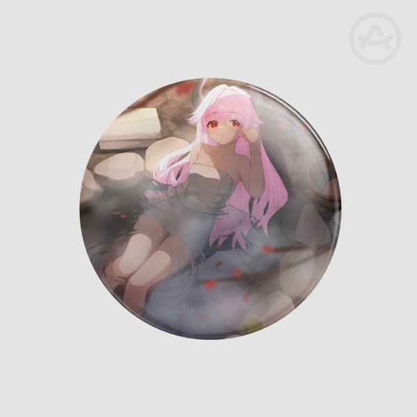 Aila Hot Springs Round Badges (Button Pins)