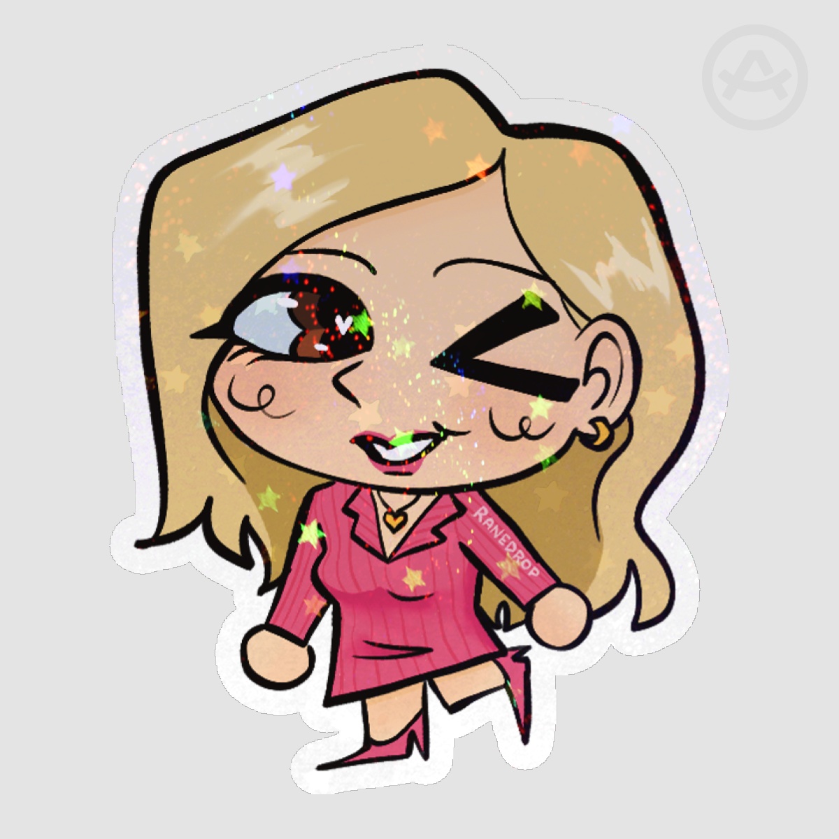 Elle Woods Legally Blonde The Musical Die Cut Sticker