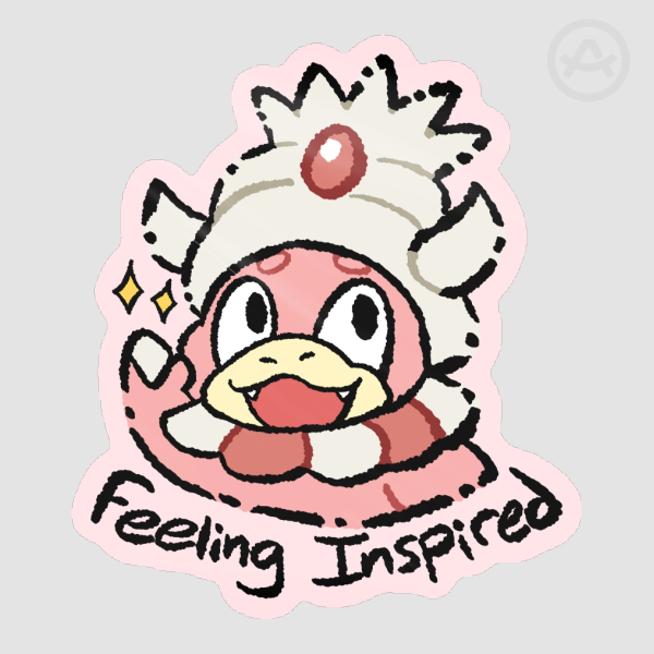 Feeling Inspired Sticker