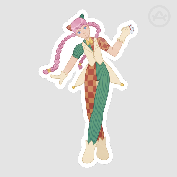 Everything is Fine LDShadowLady Sticker