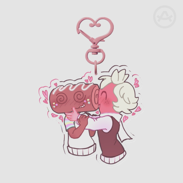 Berry-roll keychain