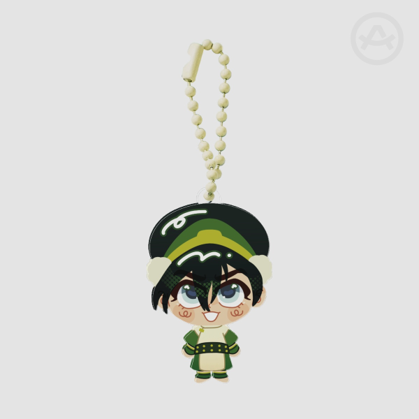 chibi toph keychain