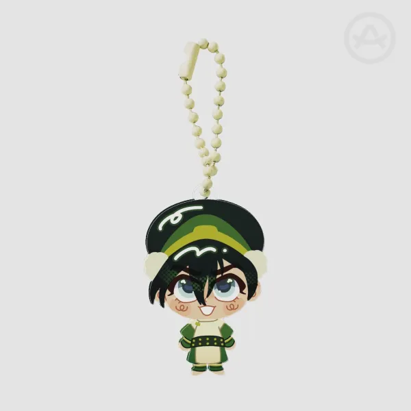 chibi toph keychain