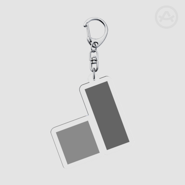 Carl & Perry Keychain