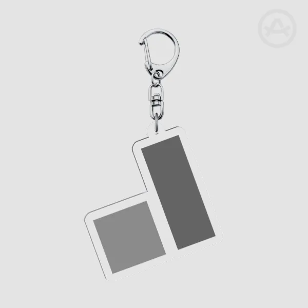 Carl & Perry Keychain