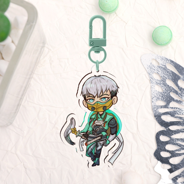 Mizuki Clear Acrylic Keychain
