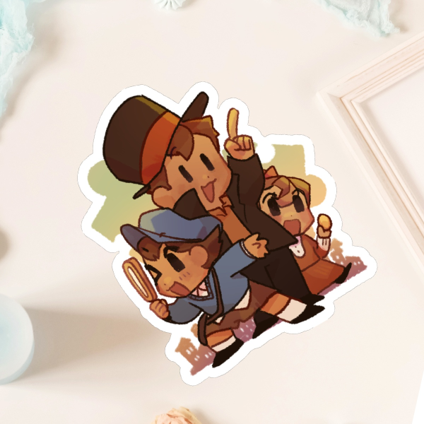 Professor Layton Sticker