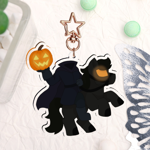 Headless Horseman-Acrylic Keychain