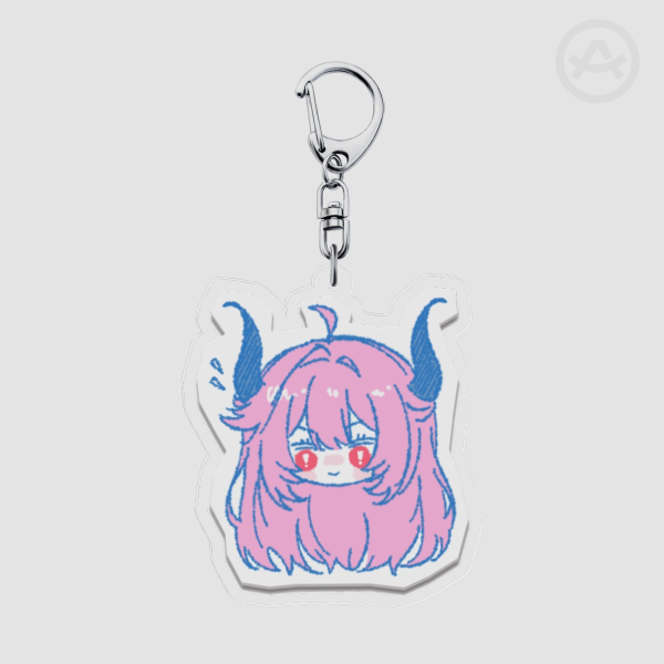 Aila Chibi Clear Acrylic Keychains