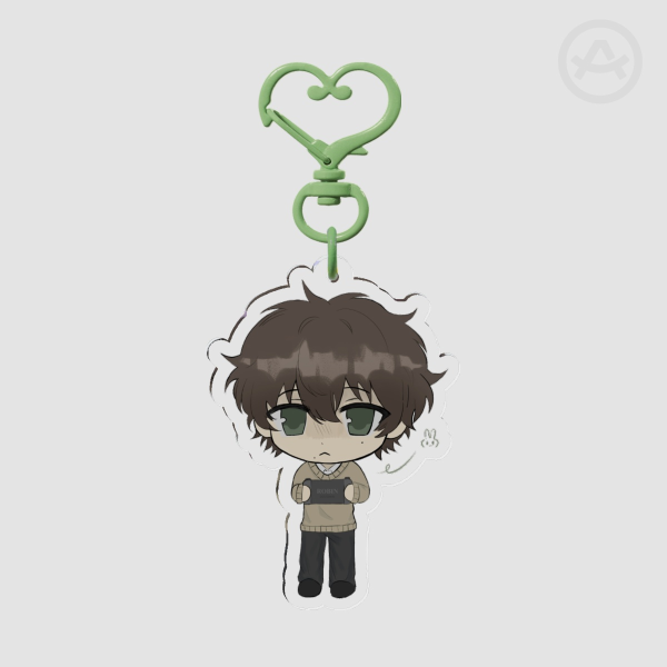 Robin The Orphan Clear Acrylic Keychains (Degrees Of Lewdity)
