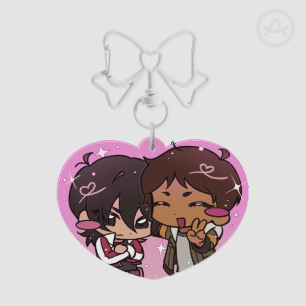 Klance Glitter Keychain
