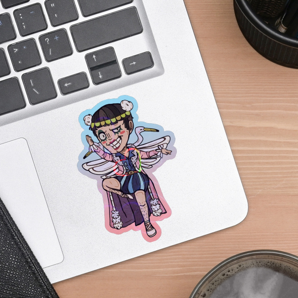 One Piece Bon Clay Colored Sticker
