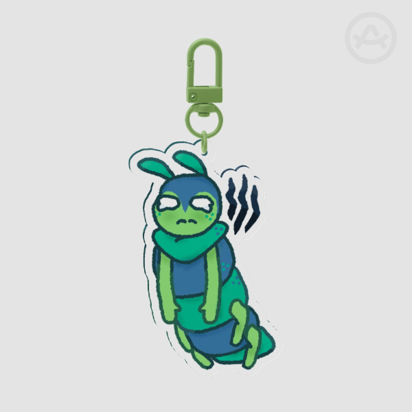 Squirm (Dandy's World) Acrylic Keychain