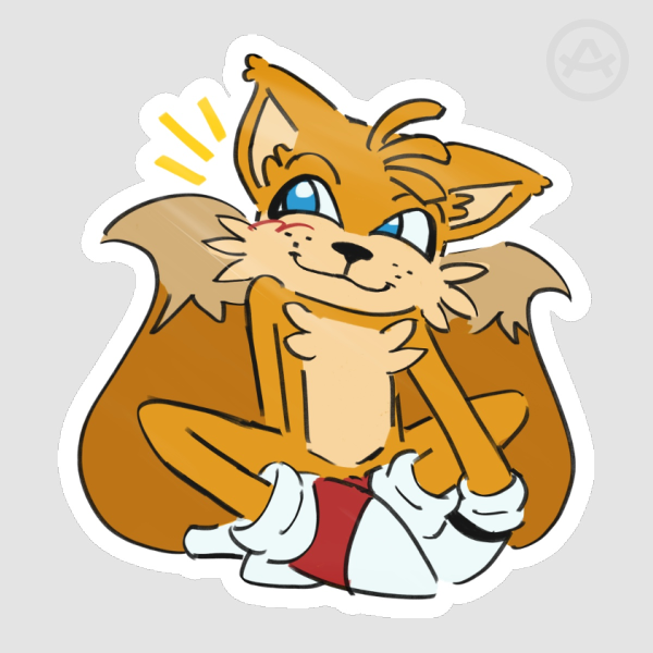 Tails Sticker