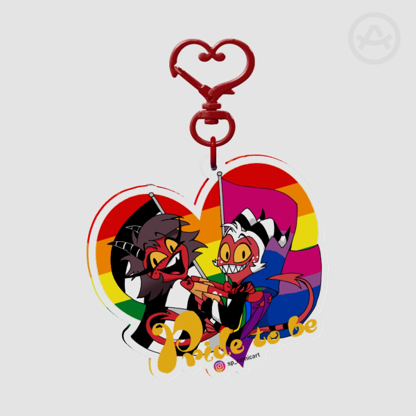 "Pride to be" Acrylic Keychains