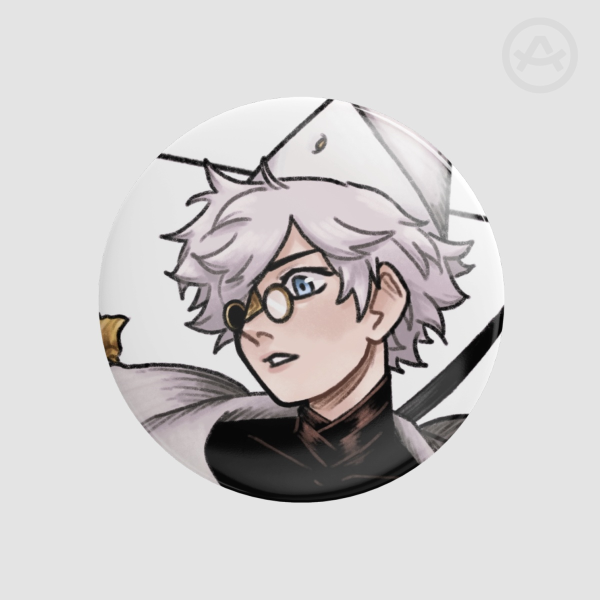 [Witch Hat Atelier] Qifrey Round Badges (Button Pins)