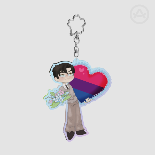 Zayne LADS Pride Keychain - Bisexual