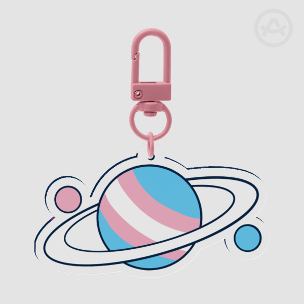 Trans Pride || Keychain
