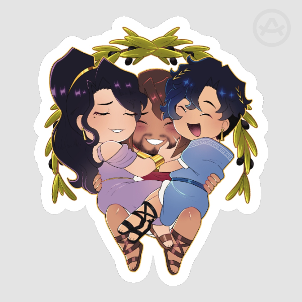 ITHACA FAMILY - Die Cut Stickers