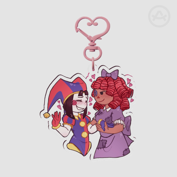 Jesterdoll keychain