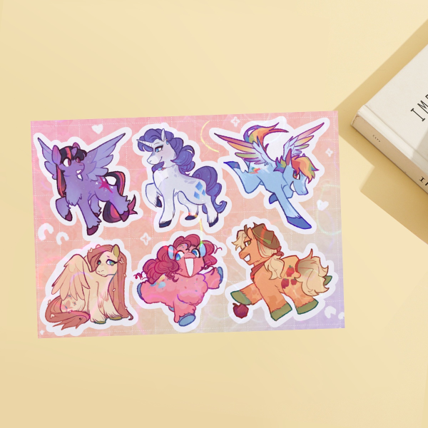 My Little Pony Sticker Sheet