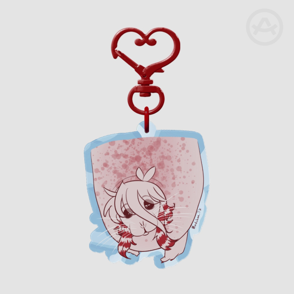 Damon Seal Keychain