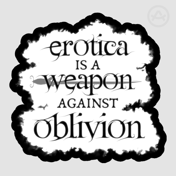 EWO - sticker (black on white)