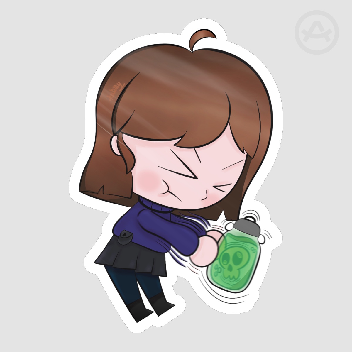 Lucy Carlyle Sticker