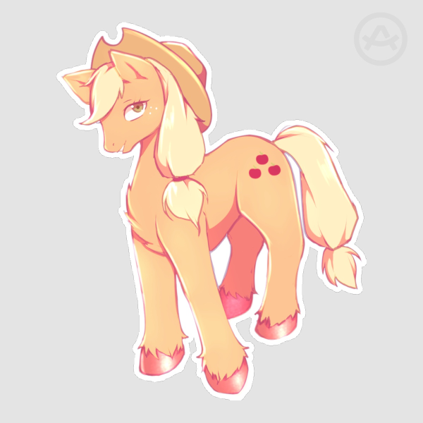 Applejack Matte Sticker