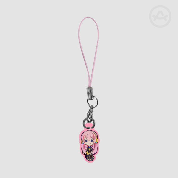 Megurine Luka Phone Charm - Colored Edge Acrylic Keychain
